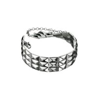 Dolce & Gabbana - Girocollo acciaio e rombi - DJ0828